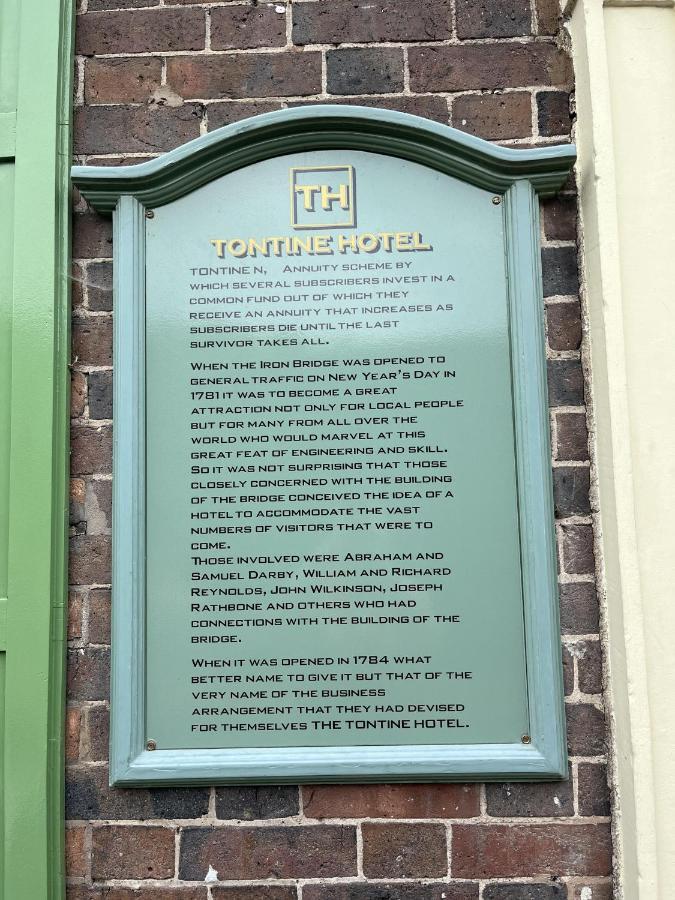 The Tontine Hotel & Bar Ironbridge Eksteriør billede
